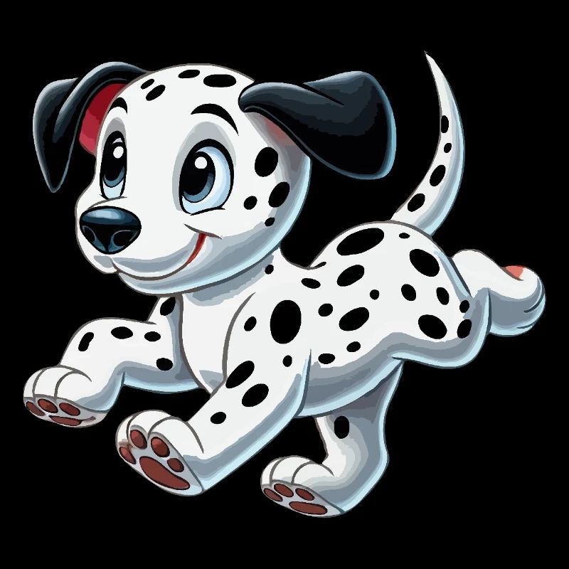 Chiot dalmatien