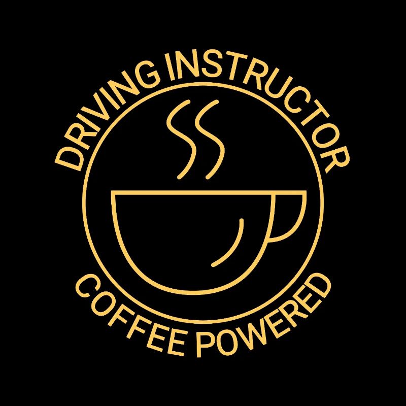 Driving Instructor Coffee Powered Drive Tutor