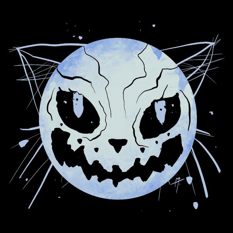 Cats Zombie Moon
