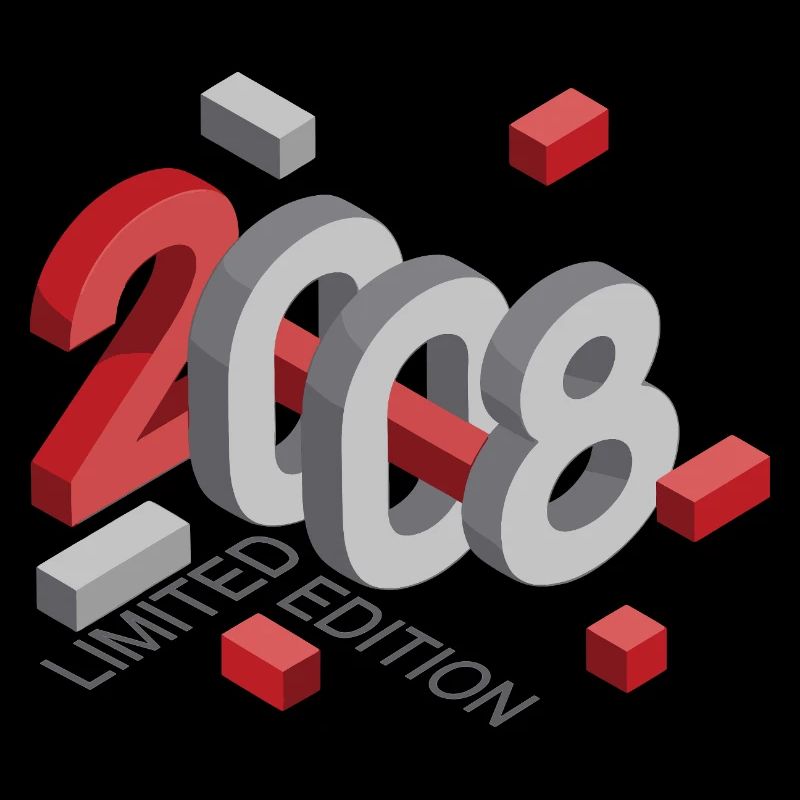 2008 Limitierte Edition 3D Typografie Kunst