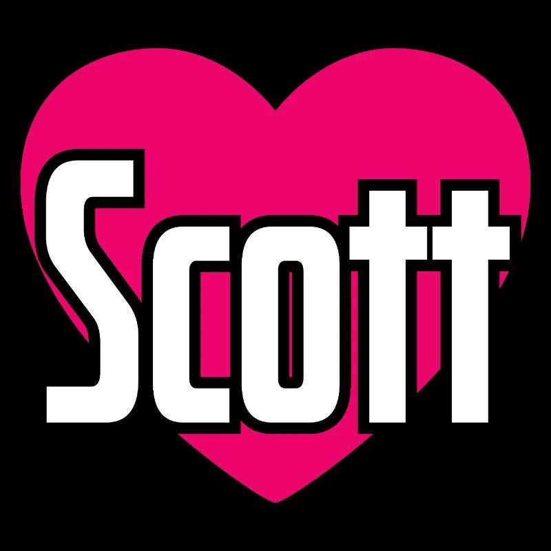 J’aime Scott Pink Heart J’aime Scott