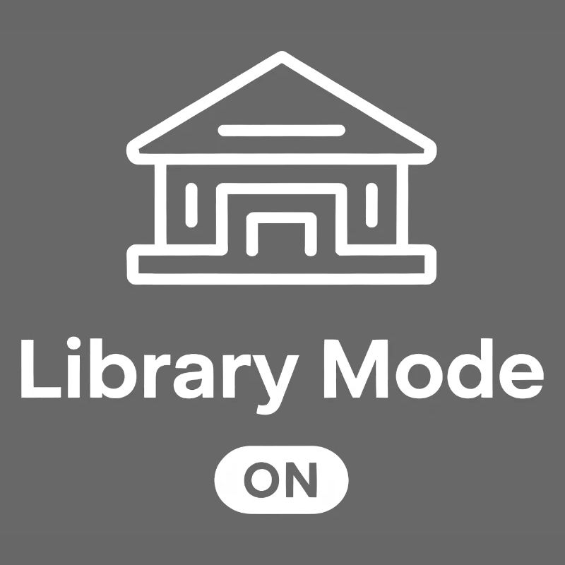 Mode bibliothèque en lecture
