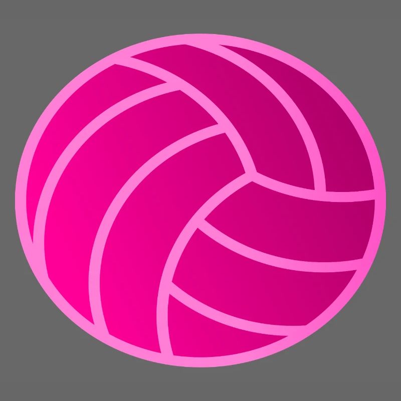 Pinker Volleyball