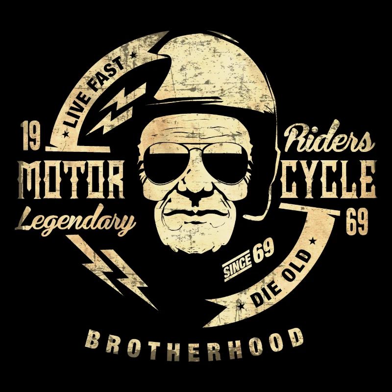 SSD 1969 Motor Cycle Legendary Riders RAHMENLOS