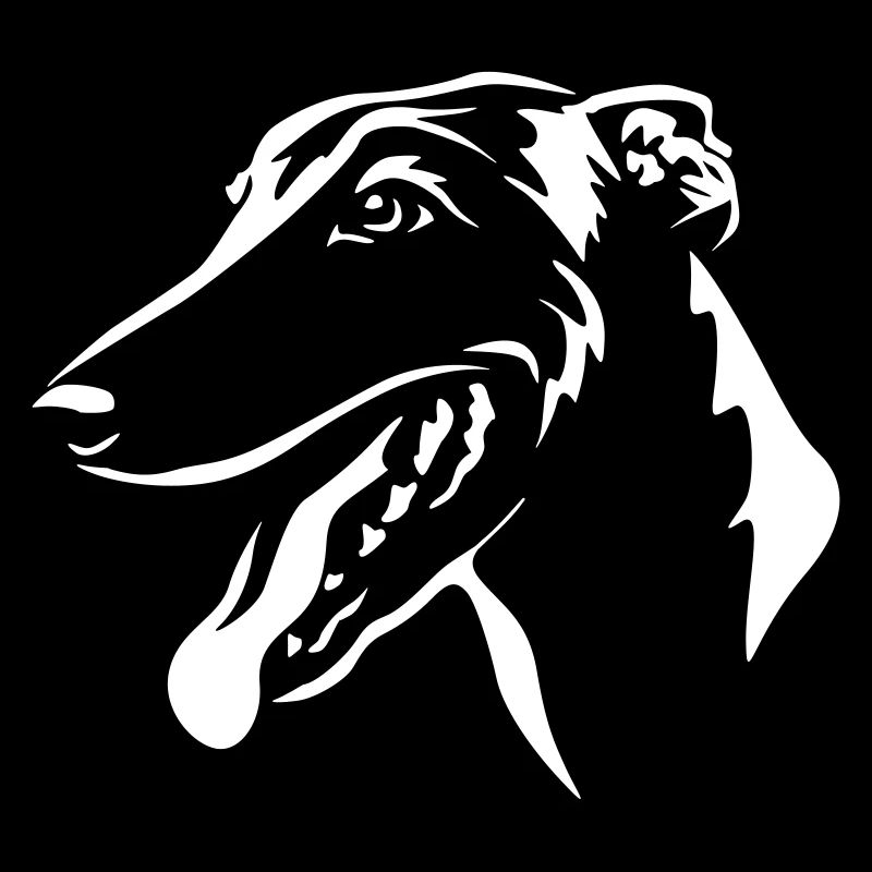 Greyhound Kopf "Black Edition"