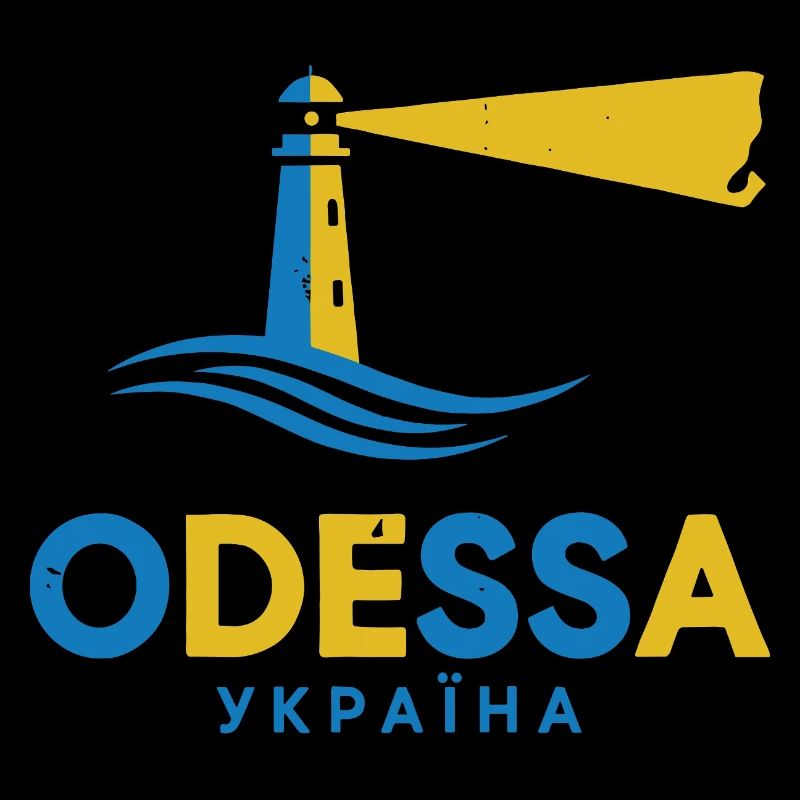 Odessa Lighthouse Night Scene Tee