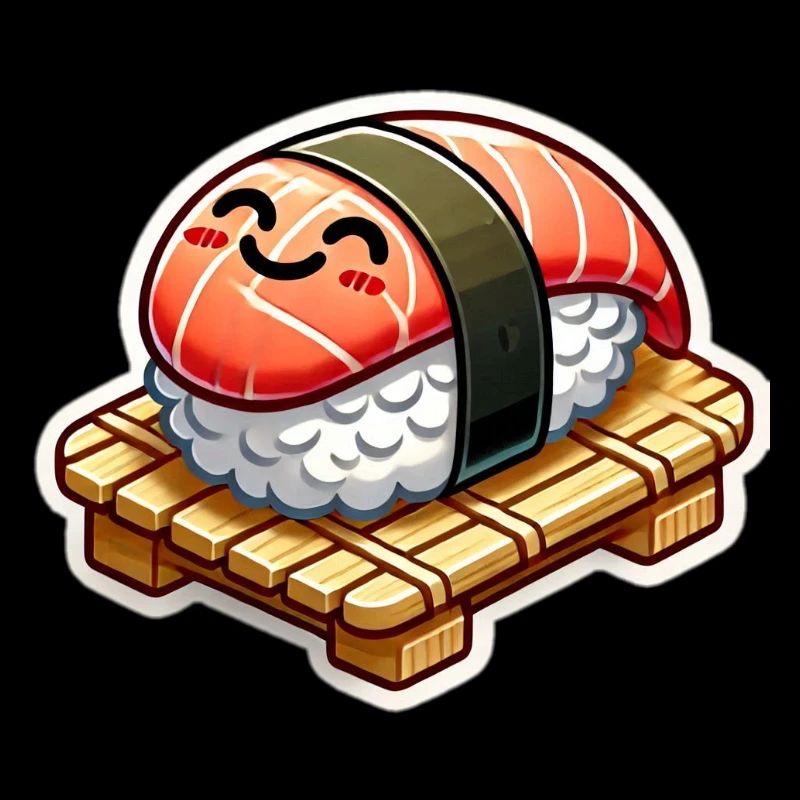 Frohes Kawaii Sushi