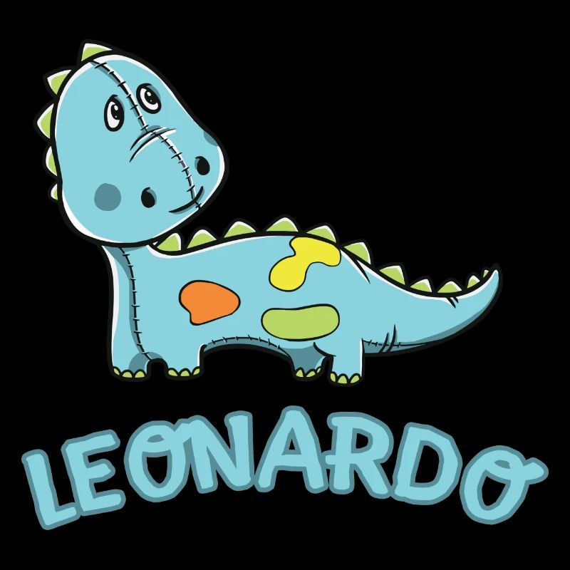 Dinosaurier lustig Kind Leonardo Geschenk Geburtst