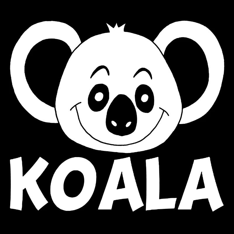 Weißer Koala