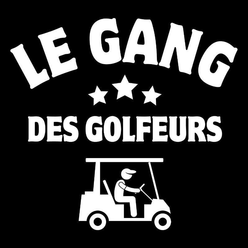golf, golfeur, fan de golf