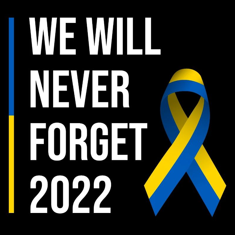 Ukraine War Peace Ribbon