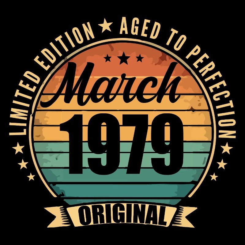 Mars 1979 Édition Limitée Retro Mars 1979