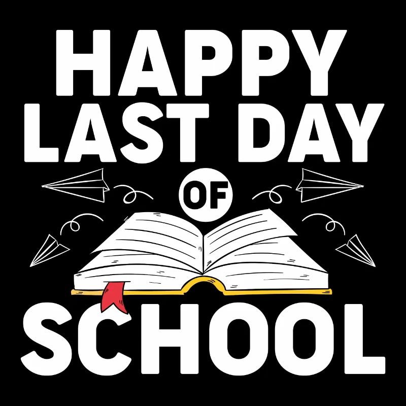 Heureux dernier jour d'école