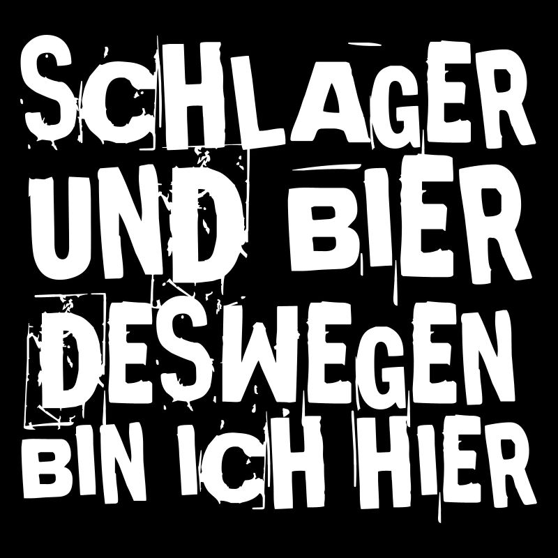 SCHLAGER UND BIER DESWEGEN BIN ICH HIER