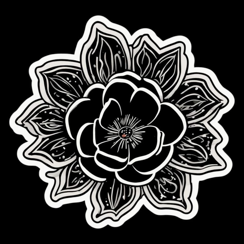 Die Schönheit und der Charme einer einfarbigen Blume