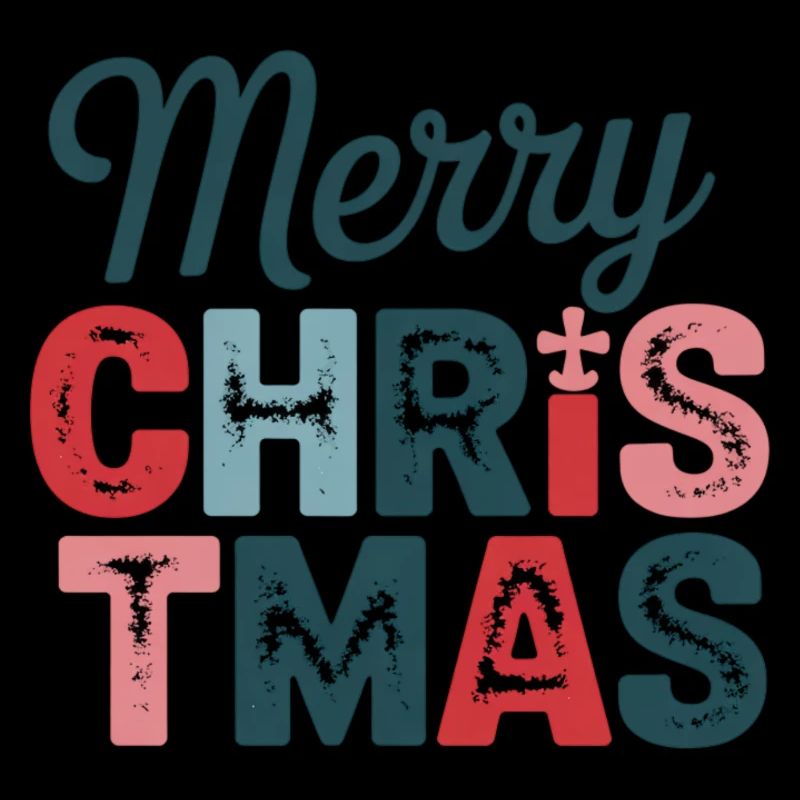 Design de Noël coloré Joyeux Noël