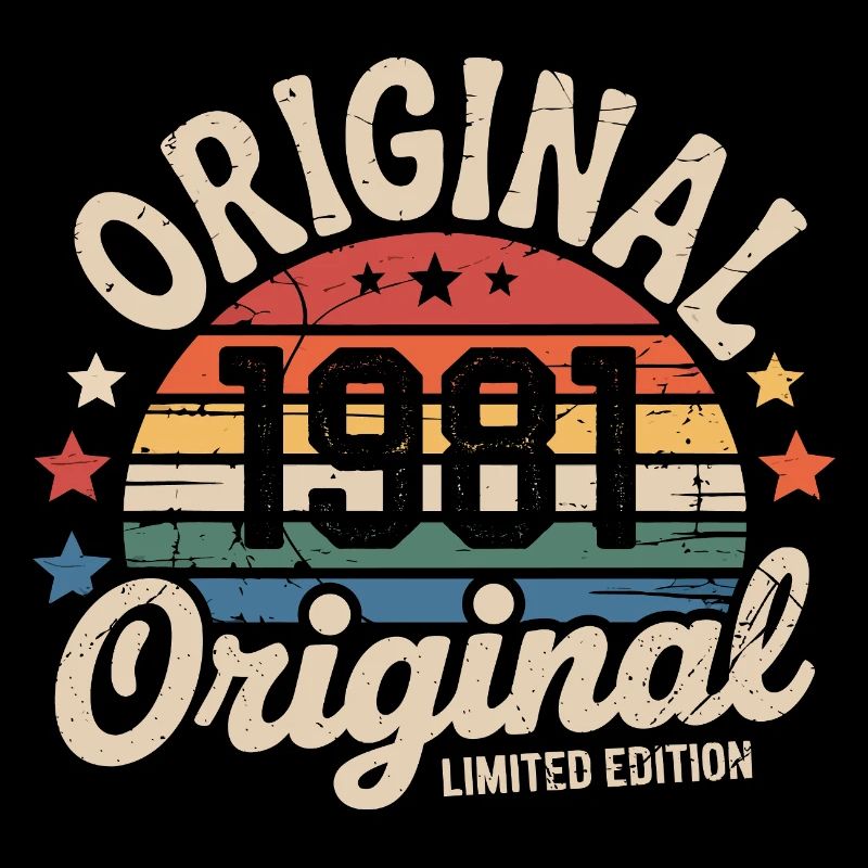 1981 Vintage Limited Edition Gift 1981