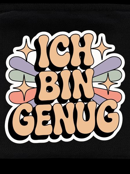 Ich bin genug – Retro Statement
