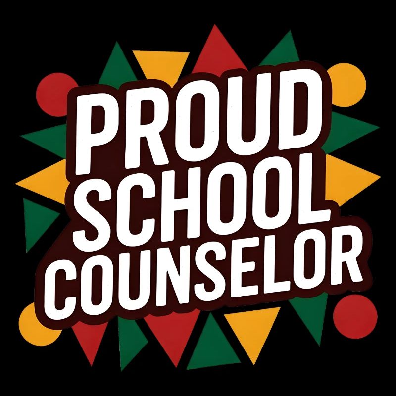 Proud School Counselor Appreciation Design