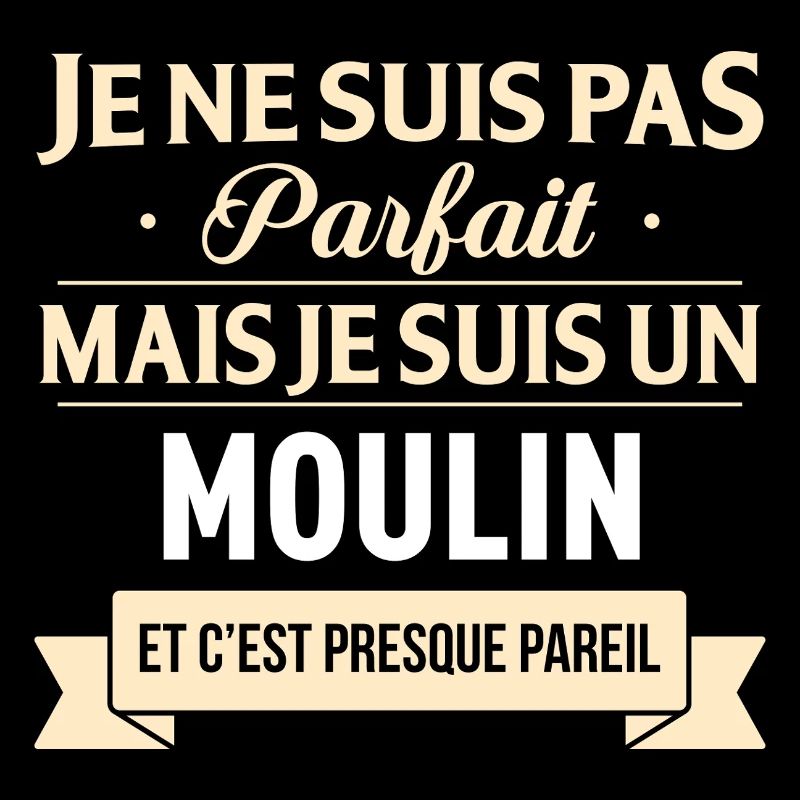 Je Ne Suis Pas Parfait Mais Je Suis Un Moulin E...