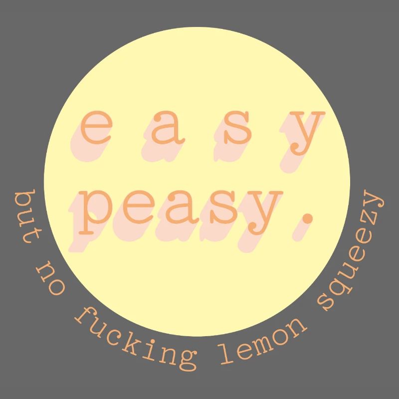 Easy Peasy Lemon Circle