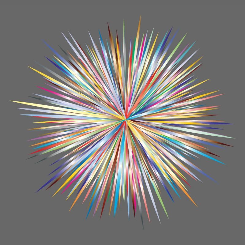 Farbexplosion Bunt Geschenk Geschenkidee