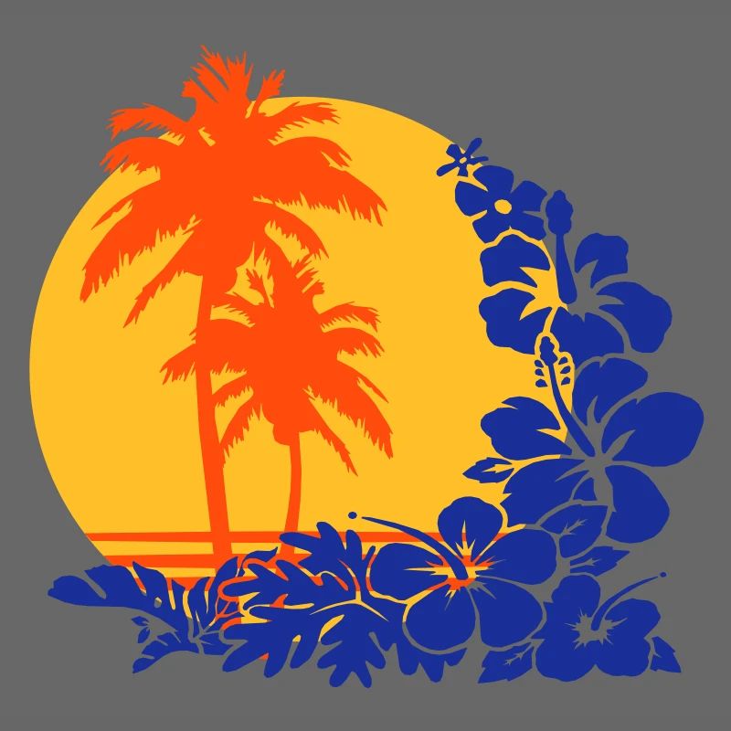 palm sunset