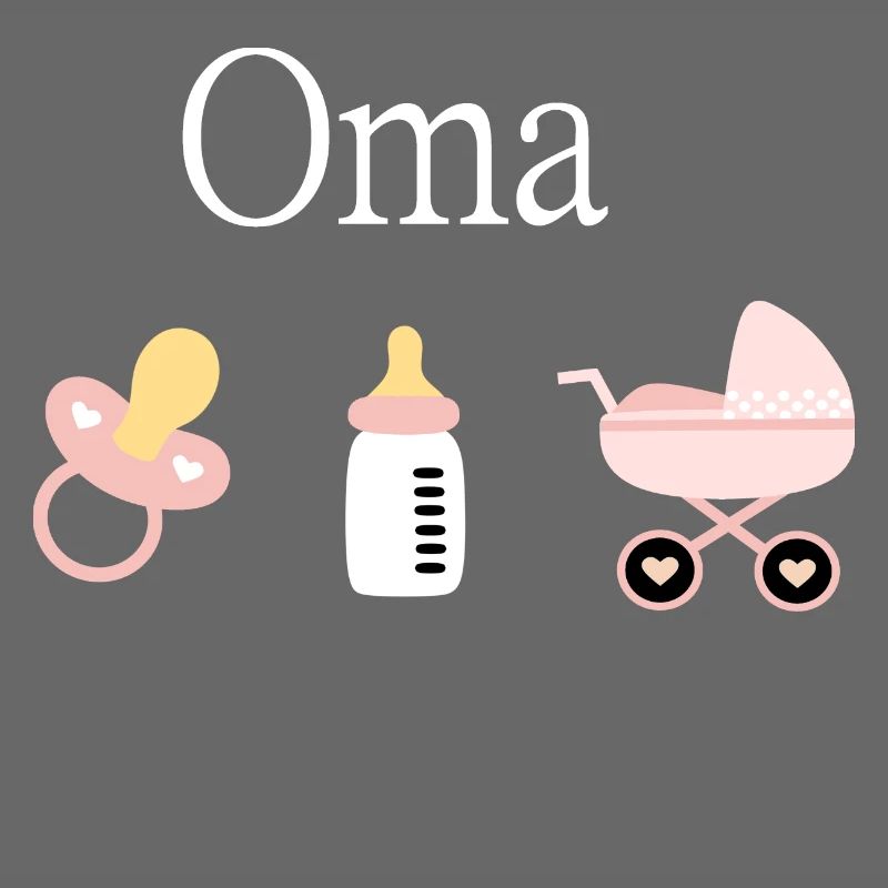 Oma 2023 Geburt Mädchen Vorlage personalisierbar