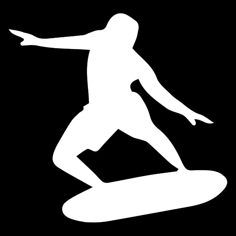 Silhouette de surfeur Surf Minimaliste