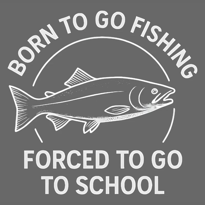Né pour aller pêcher, forcé d’aller à l’école Pêcheur