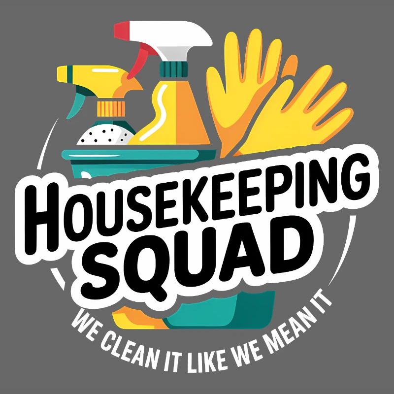 Funny Cleaning Design