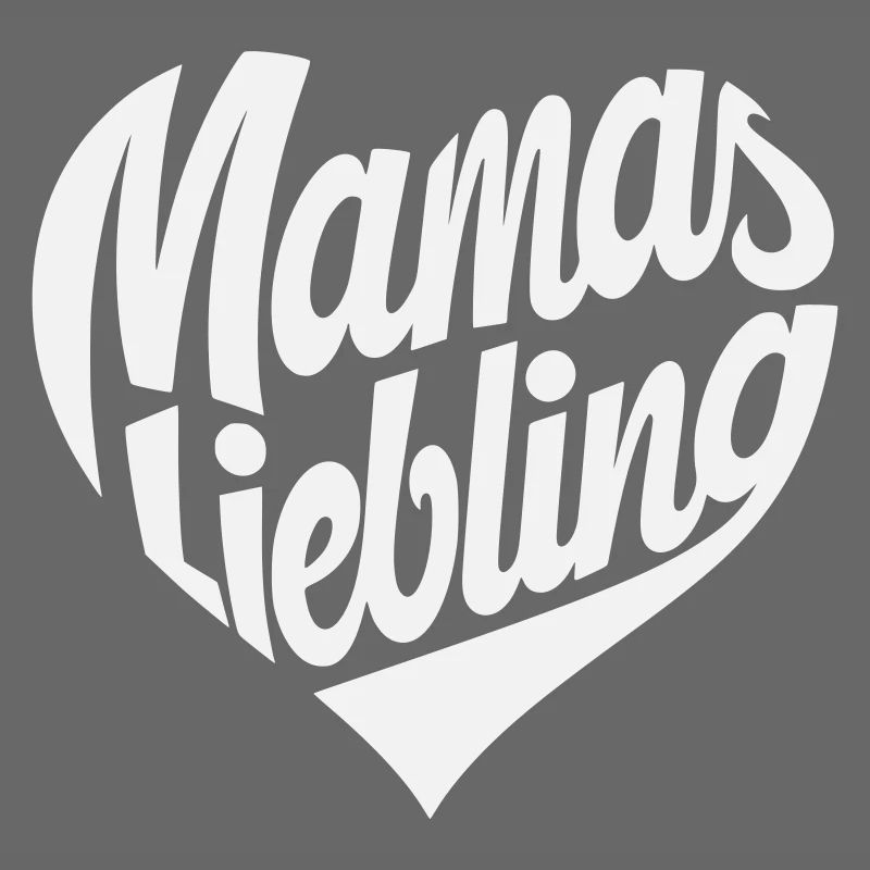 Mamas Liebling Herzdesign