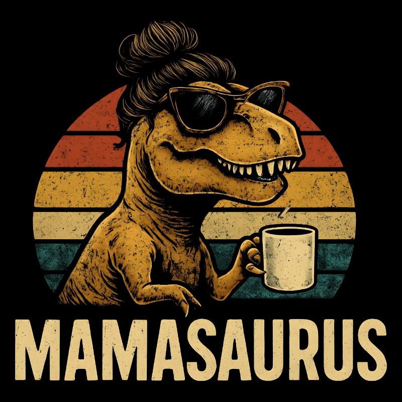 Mamasaurus Maman Maman Idée de cadeau Humour Drôle