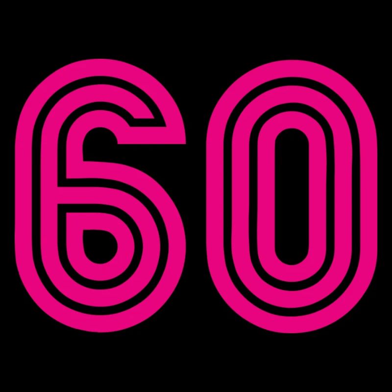 60. 60 ANS. 60e ANNIVERSAIRE. ANNIVERSAIRE 60 ANS.