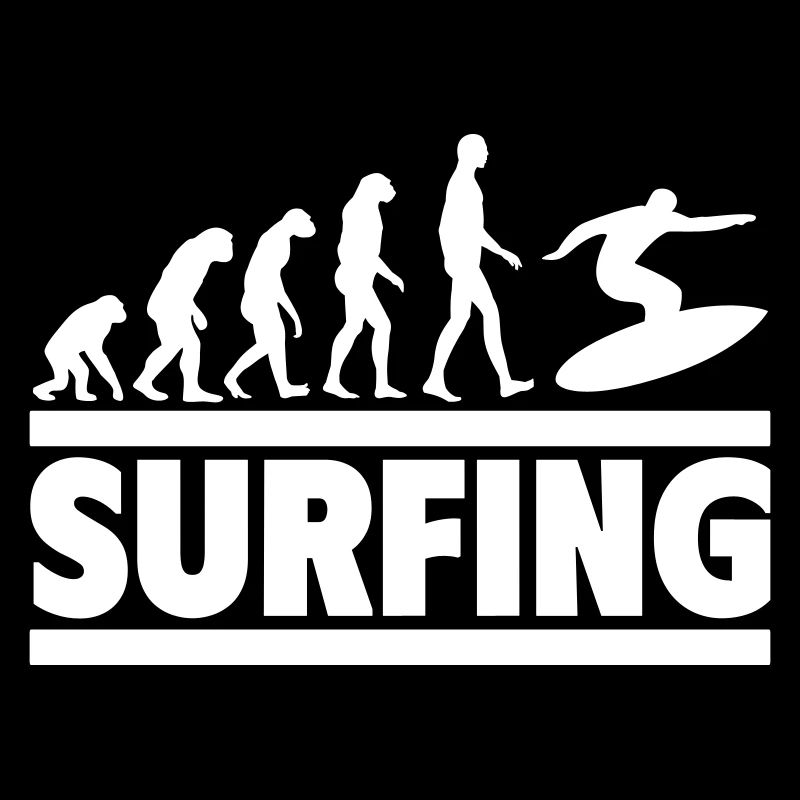 Evolution des Surfens Vom Menschen zum Surfer