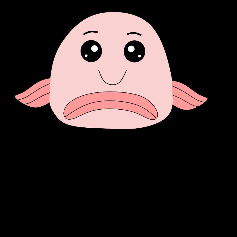 Blobfisch ich muss gar nix Spruch lustige Sprüche