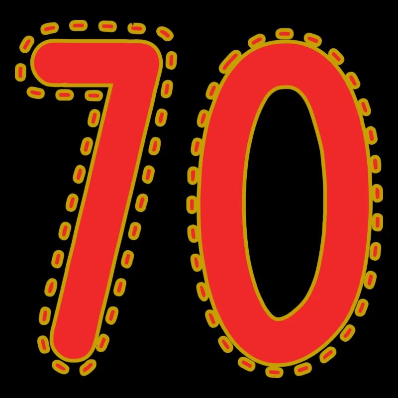 70. 70 ANS. 70e ANNIVERSAIRE. ANNIVERSAIRE 70 ANS.