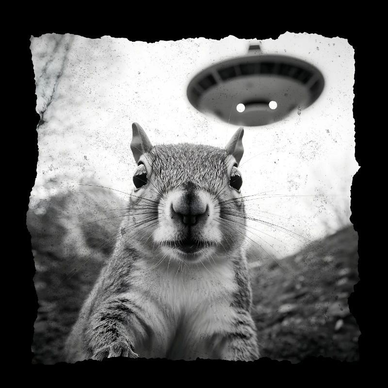Alien Squirrel Encounter – Fun Sci-Fi
