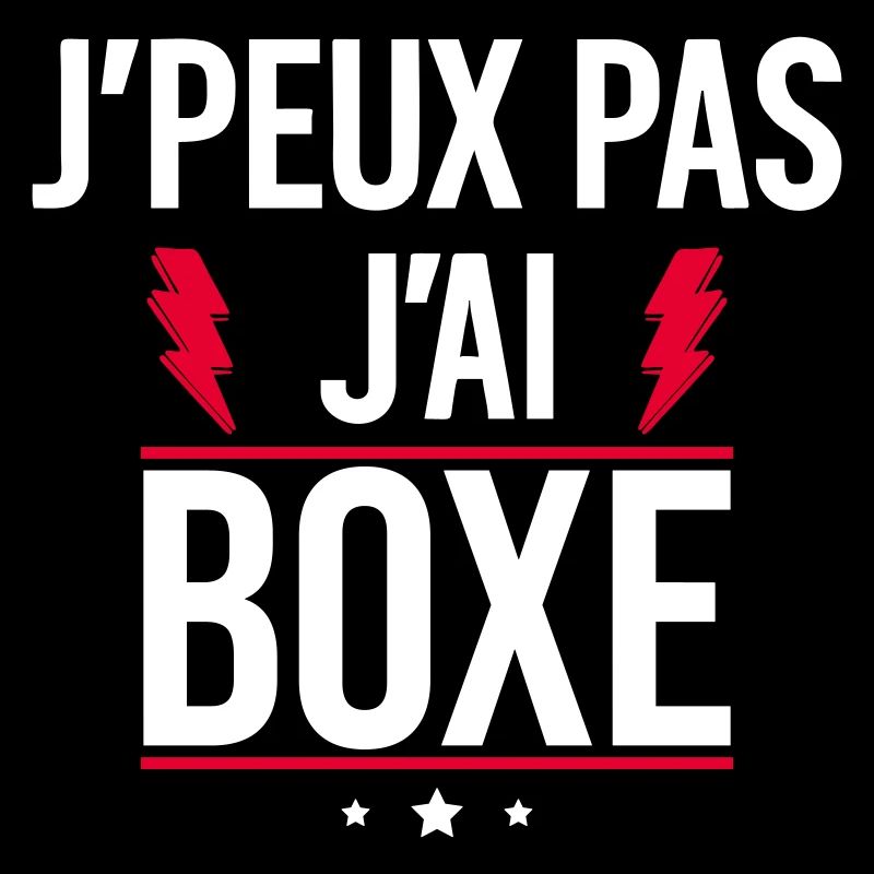 I can't I boxed Humor Boxing Boxer Boxer