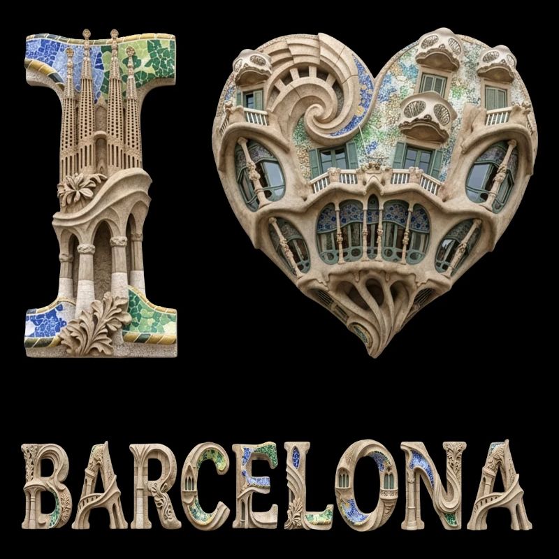 Barcelone – Architecture organique