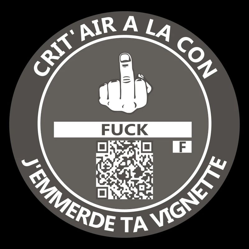 Vignette Crit'air à la con