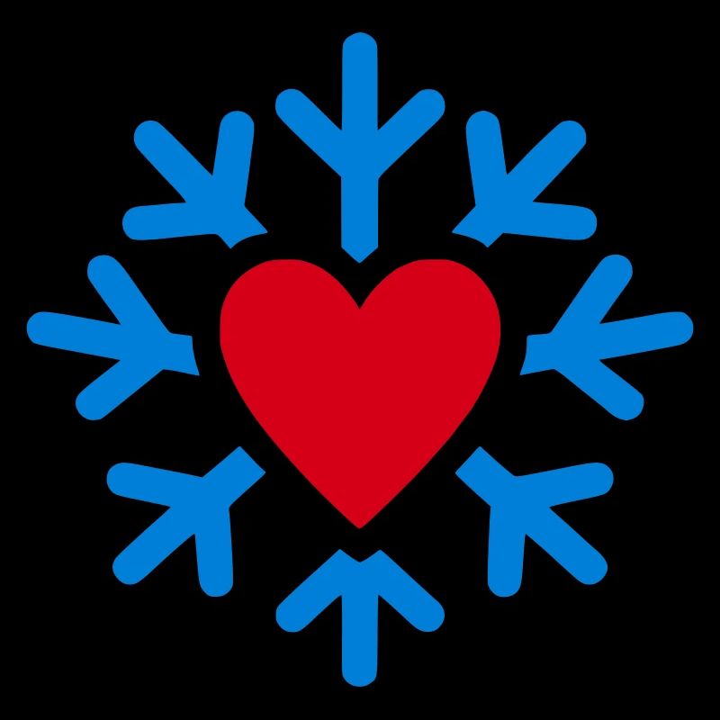 Winterherz im Eiskreis