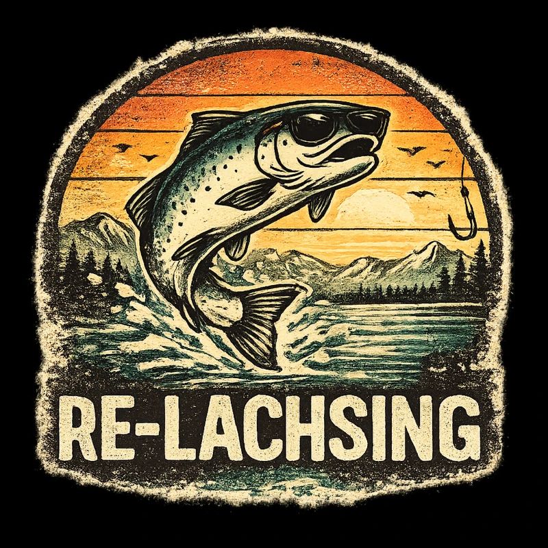 Angeln Geschenk Mann Angler Papa Re Lachs
