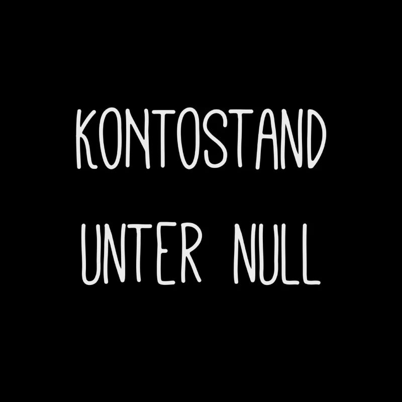 Kontostand unter null - Geschenk für Pleitegeier