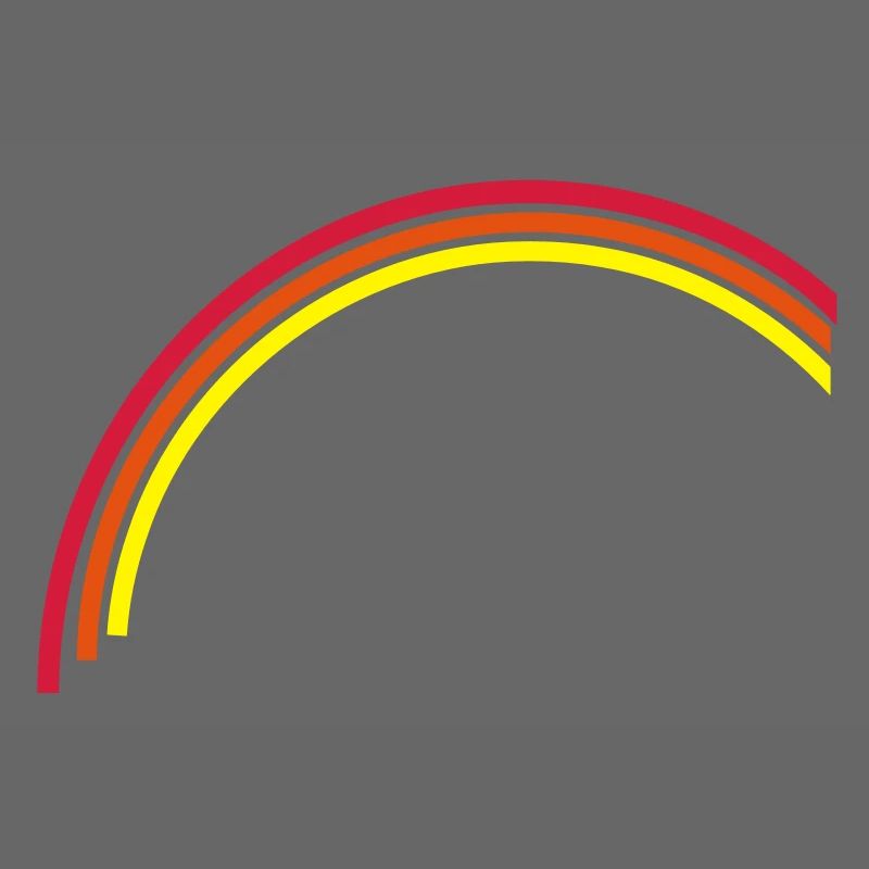ARC EN CIEL vectoriel PARTIE 1