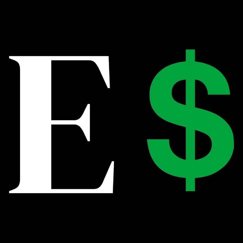 Letter E Dollar