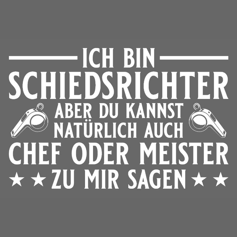 Schiedsrichter Chef oder Meister