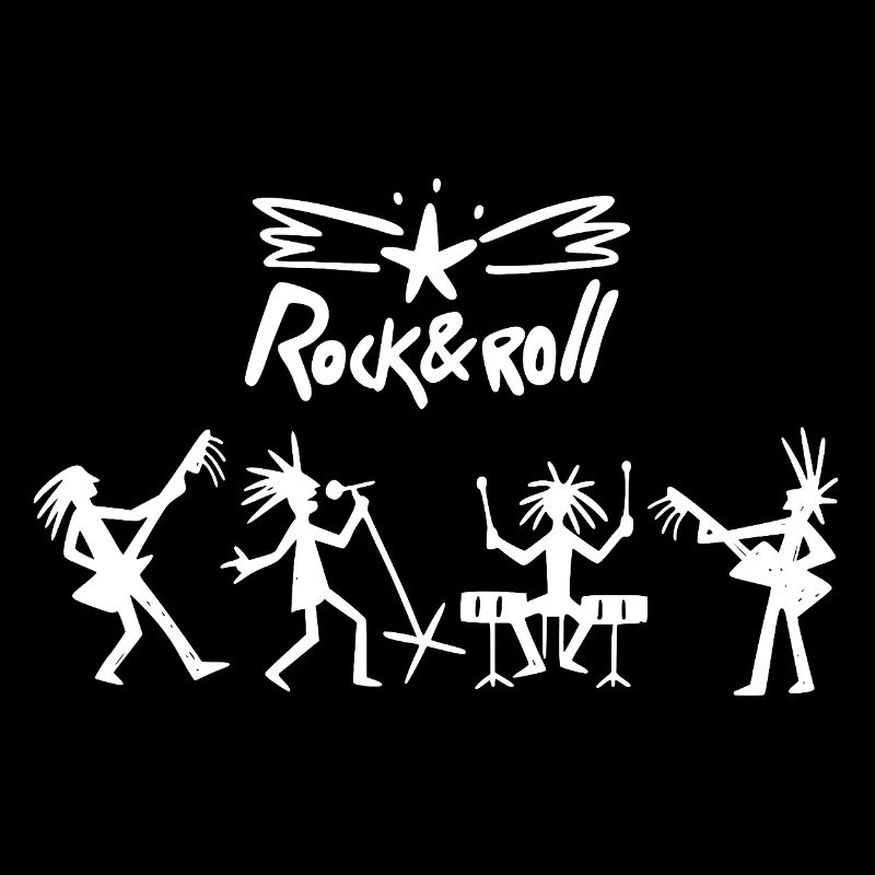 Groupe de rock and roll