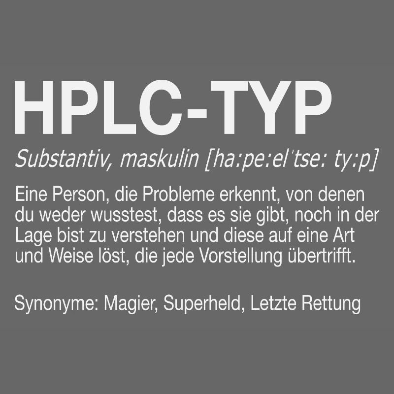 High Performance Liquid Chromatography HPLC Typ