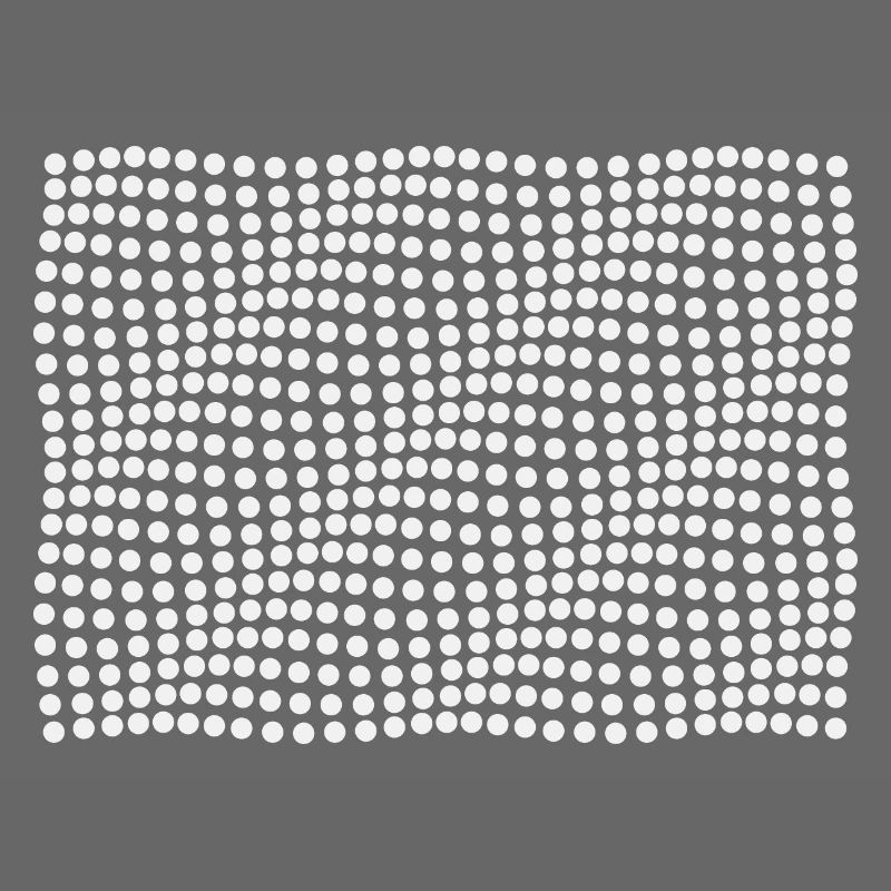 Optical illusion waves effect